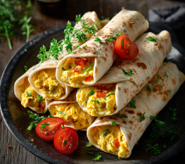 Frühstücksrollen mit Rührei Bild 1